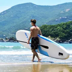 Costway 11' Inflatable Stand up Paddle Board Surfboard Water Sport All Skill Level W/Bag