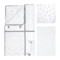 Trend Lab Peek-a-Boo Forest Crib Bedding Set - 3pc