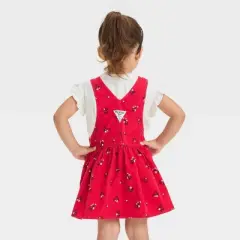 OshKosh B'gosh Toddler Girls' Floral Skirtall - Red