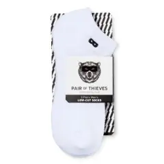 Pair of Thieves Men's Low-Cut Socks 3pk - 8-12