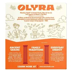 Olyra Snack Bars Apple Cinnamon Fruit and Grain Bites - 5.3oz/4ct