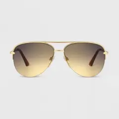 Women's Aviator Sunglasses - Universal Thread&trade; Gold