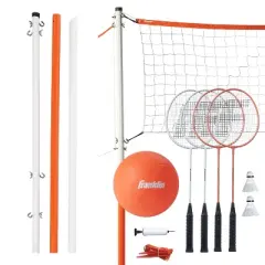 Franklin Sports Starter Badminton & Volleyball Set