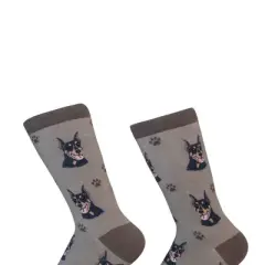 Novelty Socks 15.25" Doberman Sock Daddy Socks Premium Quality E & S Pet  -  Socks