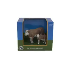 Big Country Toys 1/20 Hereford Cow & Calf 403