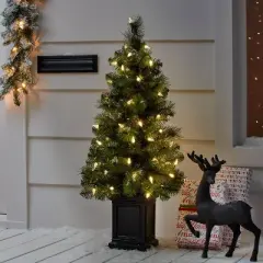 150ct LED C6 Faceted Christmas String Lights Warm White with Green Wire - Wondershop&trade;