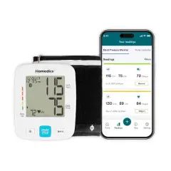 HoMedics 600 Series Upper Arm Blood Pressure Monitor with Cuff + Pregnancy Accuracy