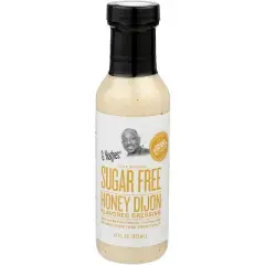 G Hughes Sugar Free Honey Dijon Flavored Dressing - Case of 6 - 12 fl oz
