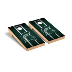 NCAA Michigan State Spartans Premium Cornhole Board Vintage Version