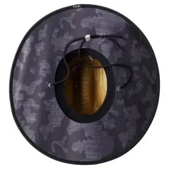 HUK Men's Running Lake Straw Wide Brim Fishing and Beach Hat