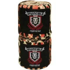 Amber Fight Gear Elastic Thick Printed 180-Inch Handwraps - The Ultimate Athlete's Protection and Style Solution for Superior Performance and Comfort