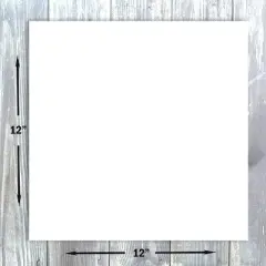Hamilco White Cardstock Scrapbook Paper 12x12 Heavy Weight 130 lb Cover Card Stock &ndash; 25 Pack