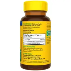 Nature Made Calcium 600 mg with Vitamin D3 Tablets - 60ct