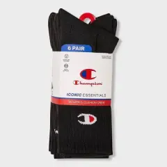 Champion Women's 6pk Crew Socks
