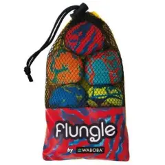 Waboba FLUNGLE Ball Toss Game Bocce with a Tail &mdash; 2-6 Player Game &mdash; Fun Yard Game and Beach Game for Family and Friends