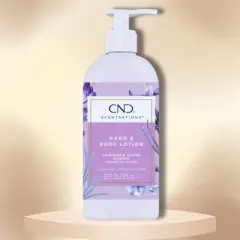 CND Scentsations Hand & Body Lotion( Lavender & Jojoba ) 33 oz XXL LITER |  are enriched with Vitamins A and E | come in unique blend of scents!