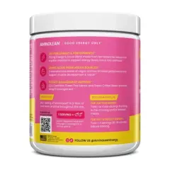RSP Nutrition AminoLean Pre Workout Powder - Pink Lemonade - 205g