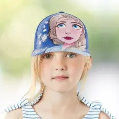 Disney Frozen Elsa and Anna Girls Baseball Hat