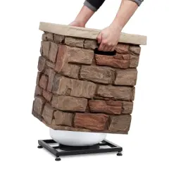 Sedona Tank Cover- Real Flame