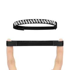 Allegra K Womens Elastic Shoe Ankle Straps Blink Detachable Shoe Strap Band for Heels