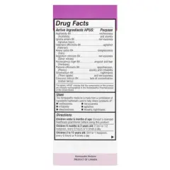 Homeolab USA Kids Relief&reg;, Syrup with Calming Effect, 0-12 Years, Grape, 3.4 fl oz (100 ml)