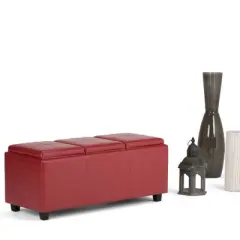 Franklin Storage Ottoman and benches - WyndenHall