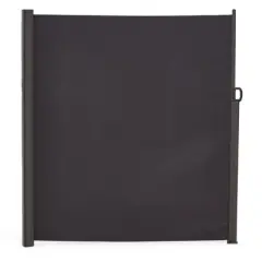 JOMEED UP023 118 by 78.5 Inch Folding Retractable Side Awning Privacy Wall, Gray