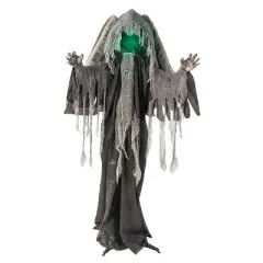 5 Ft. 8" Reaper with Animated Wings Halloween Decoration