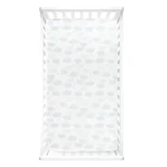 Lush D&eacute;cor Soft & Plush Fitted Crib Sheet Goodnight