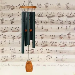 Woodstock Wind Chimes Signature Collection, Chimes of Mozart, Green/Verdigris Wind Chime