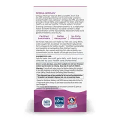 Nordic Naturals Omega Woman, Lemon - Evening Primrose Oil with Omega-3, 120 Ct