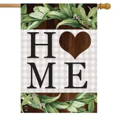 Farmhouse Home Double-Sided House Flag 28" x 40" Briarwood Lane