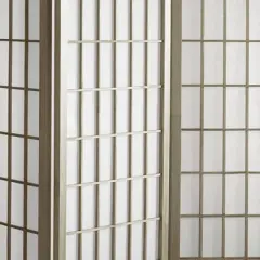 6 ft. Tall Window Pane - Special Edition - Gray (3 Panels)
