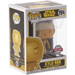 Funko Star Wars Funko POP Vinyl Figure | Kylo Ren Gold Metallic