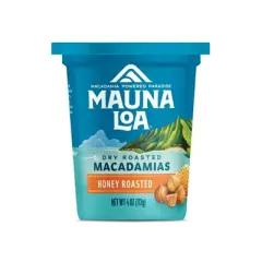 Mauna Loa Honey Roasted Macadamia's - 4oz