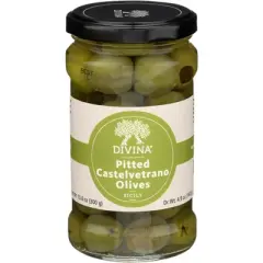 Divina Pitted Castelvetrano Olive - Case of 6 - 4.9 oz