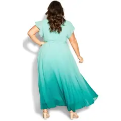 Women's Plus Size Isabella Maxi Dress - marine | CITY CHIC