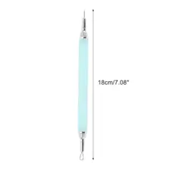 Unique Bargains Dual-Ended Pimple Extractor 7.08" 1 Pc