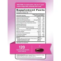 Nature's Truth Prenatal Vitamin with DHA | 120 Softgels