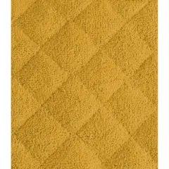 Design Imports  Terry Solid Potholder Set 3 Piece Mustard 7X7"