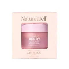 NatureWell Hydrating Lip Mask - Berry - 0.7oz