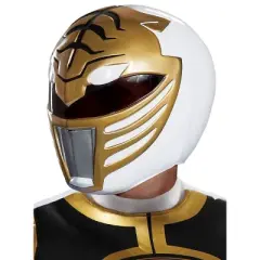Power Rangers White Ranger Adult Helmet
