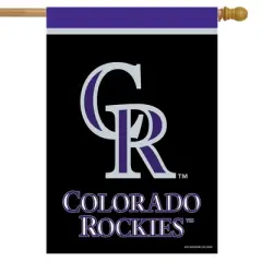 Briarwood Lane Colorado Rockies House Flag MLB Licensed 28" x 40"