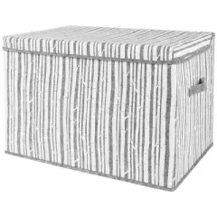 Sammy & Lou Printed Felt Toy Chest - Birch