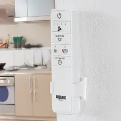 Anderic RRTR227B Ceiling Fan Remote Control for Hampton Bay Hubspace TR227B, 2AQZU-18015 - White