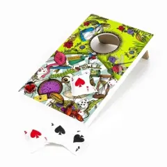 Professor Puzzle Alice In Wonderland Down the Rabbit Hole Bean Bag Toss Game