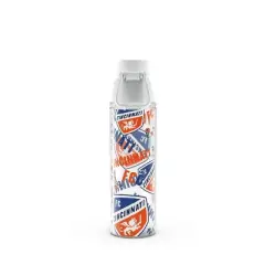 MLS FC Cincinnati All Over Venture Water Bottle - 24oz: Portable Plastic Drinkware