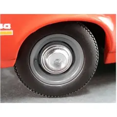 Wheel and Tire Set of 4 from 1970 Yenko Nova Dog Dish 1/18 by GMP