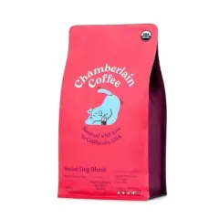 Chamberlain Coffee Social Dog Blend Medium Roast Ground Coffee - 12oz