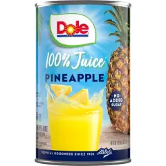Dole 100% Pineapple Juice - 46 fl oz Can